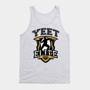 Yeet Elite Discus Athlete Badge Track N Field Athlete Tank Top